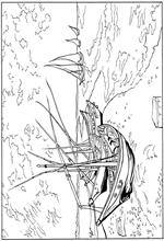 coloring page Vincent van Gogh